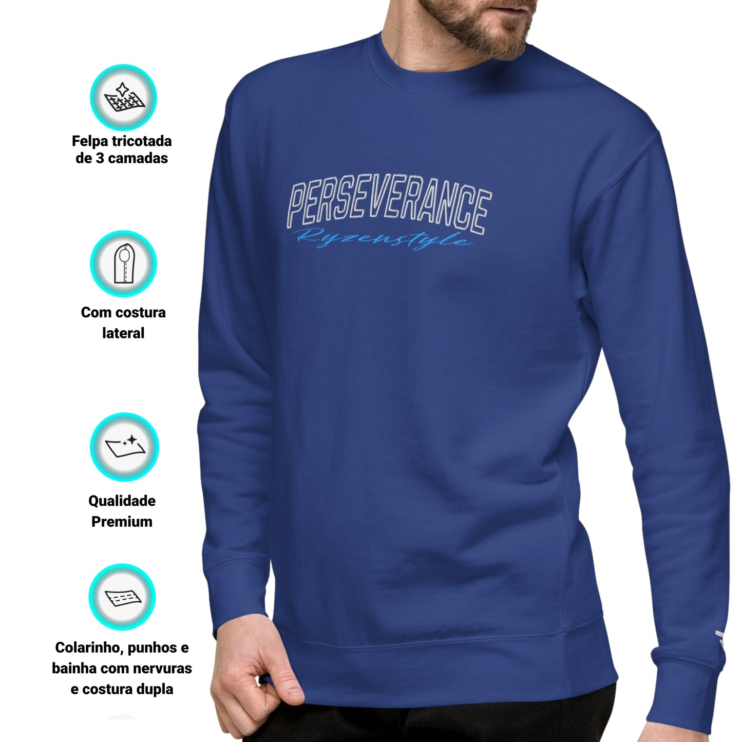 PREMIUM SWEATSHIRT 'PERSEVERANCE'