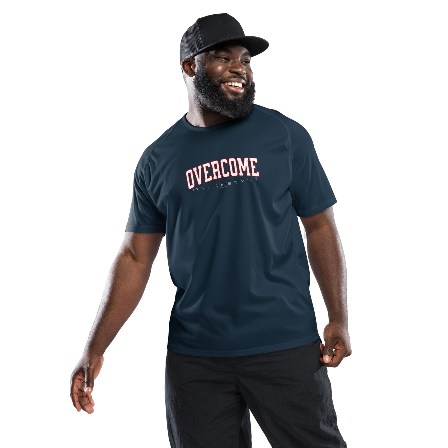 T-SHIRT JERSEY 'OVERCOME'