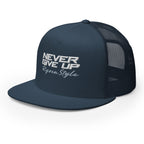 BONÉ SNAPBACK TRUCKER ‘NEVER GIVE UP’