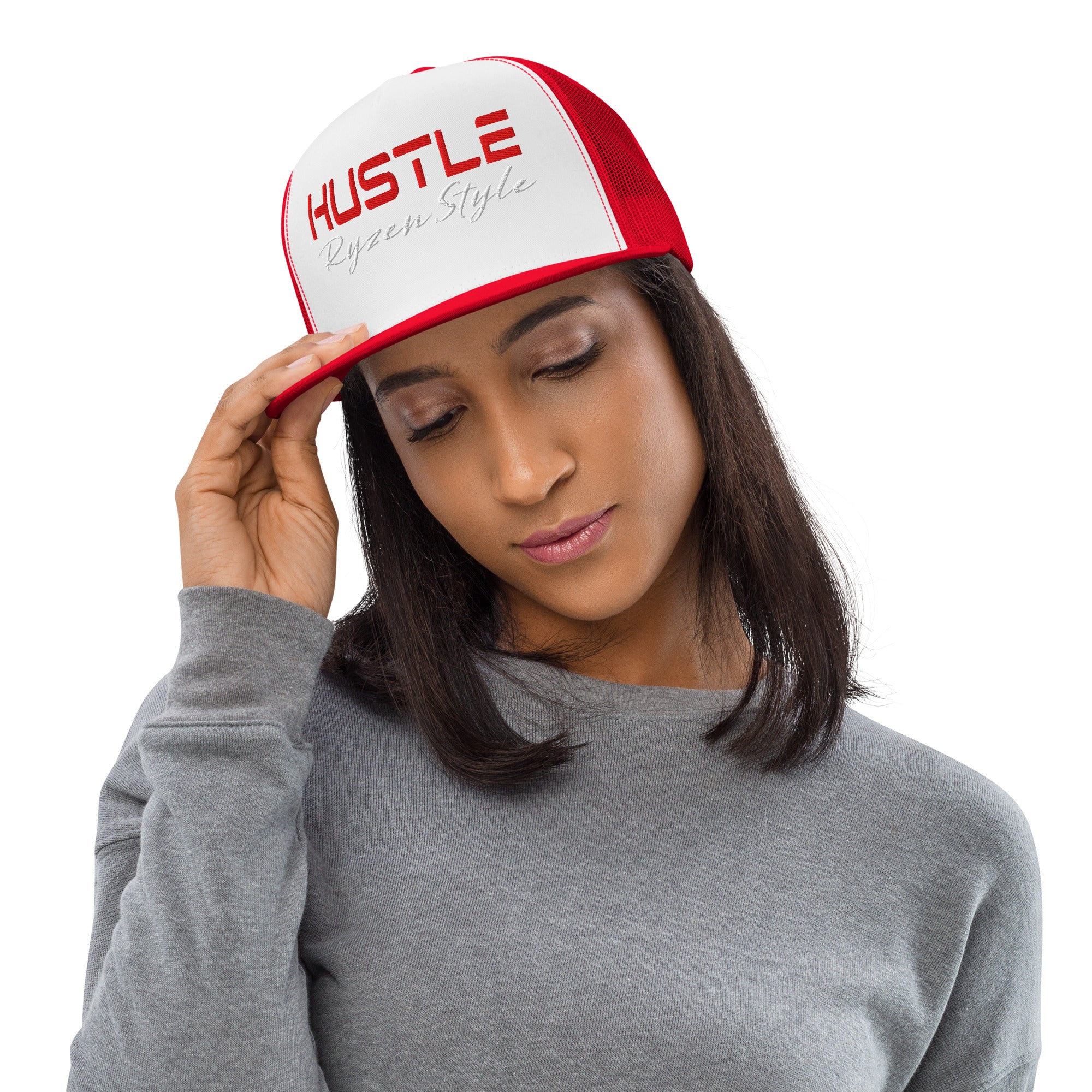 BONÉ SNAPBACK TRUCKER ‘HUSTLE’