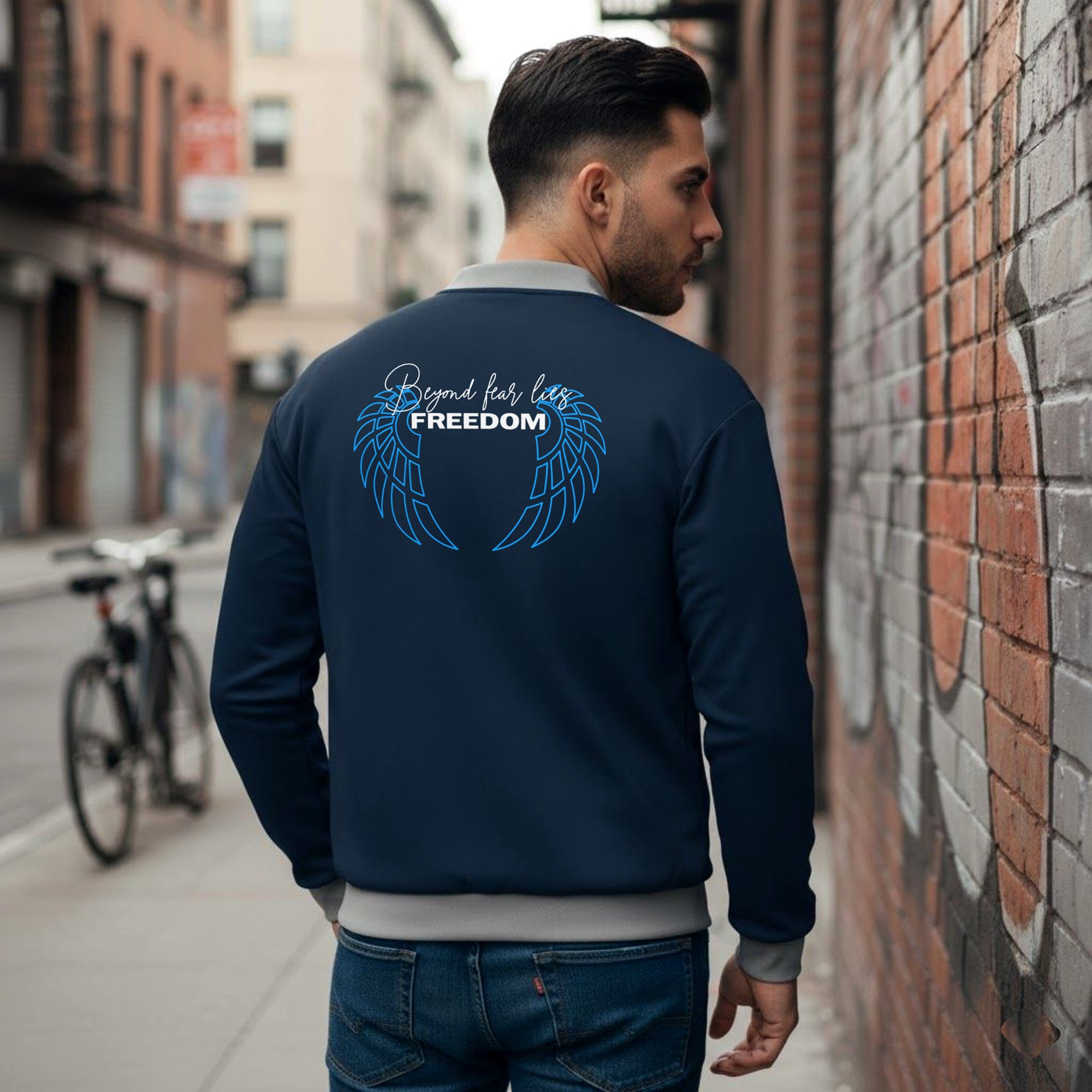 CASACO BOMBERS ‘BEYOND FEAR LIES FREEDOM’