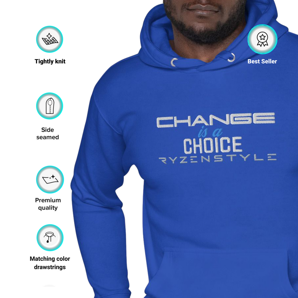 HOODIE PREMIUM 'CHANGE IS A CHOICE’