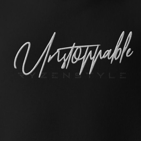 ECO PREMIUM HOODIE 'UNSTOPPABLE'