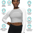 LONG SLEEVE CROP-TOP 'EMPOWER MINDSET'