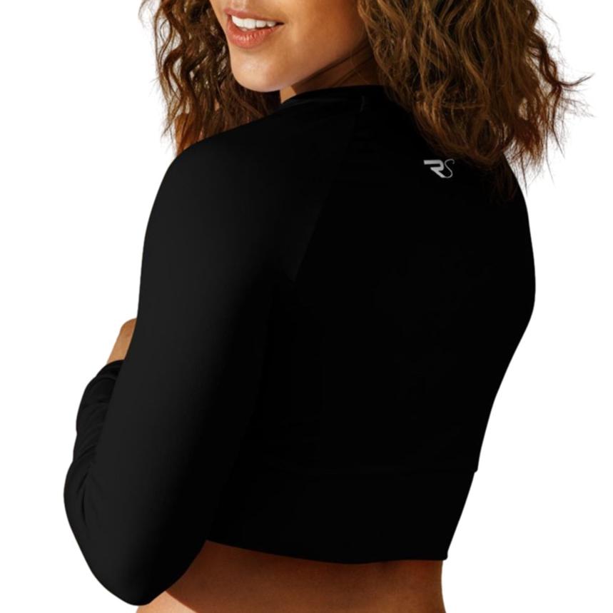 LONG SLEEVE CROP-TOP 'ENDURANCE TRIUMPHS'