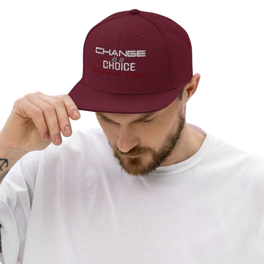 BONÉ SNAPBACK ‘CHANGE IS A CHOICE’