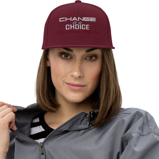 SNAPBACK 'CHANGE IS A CHOICE' CAP