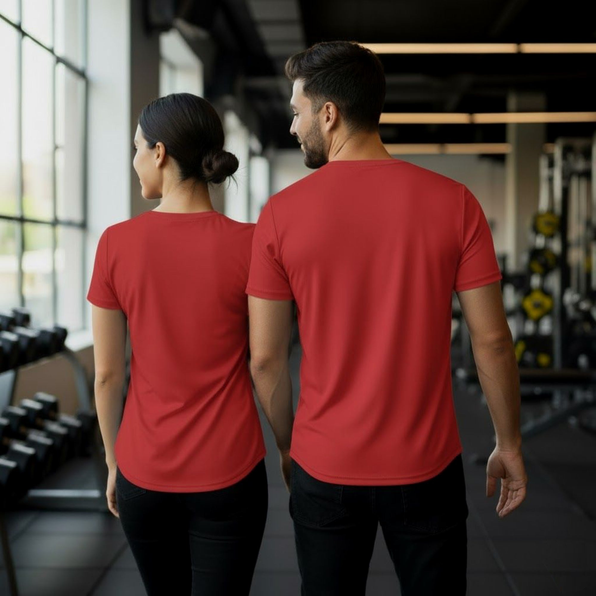 T-SHIRT SPORT UNISEXO ‘RUN WIN'