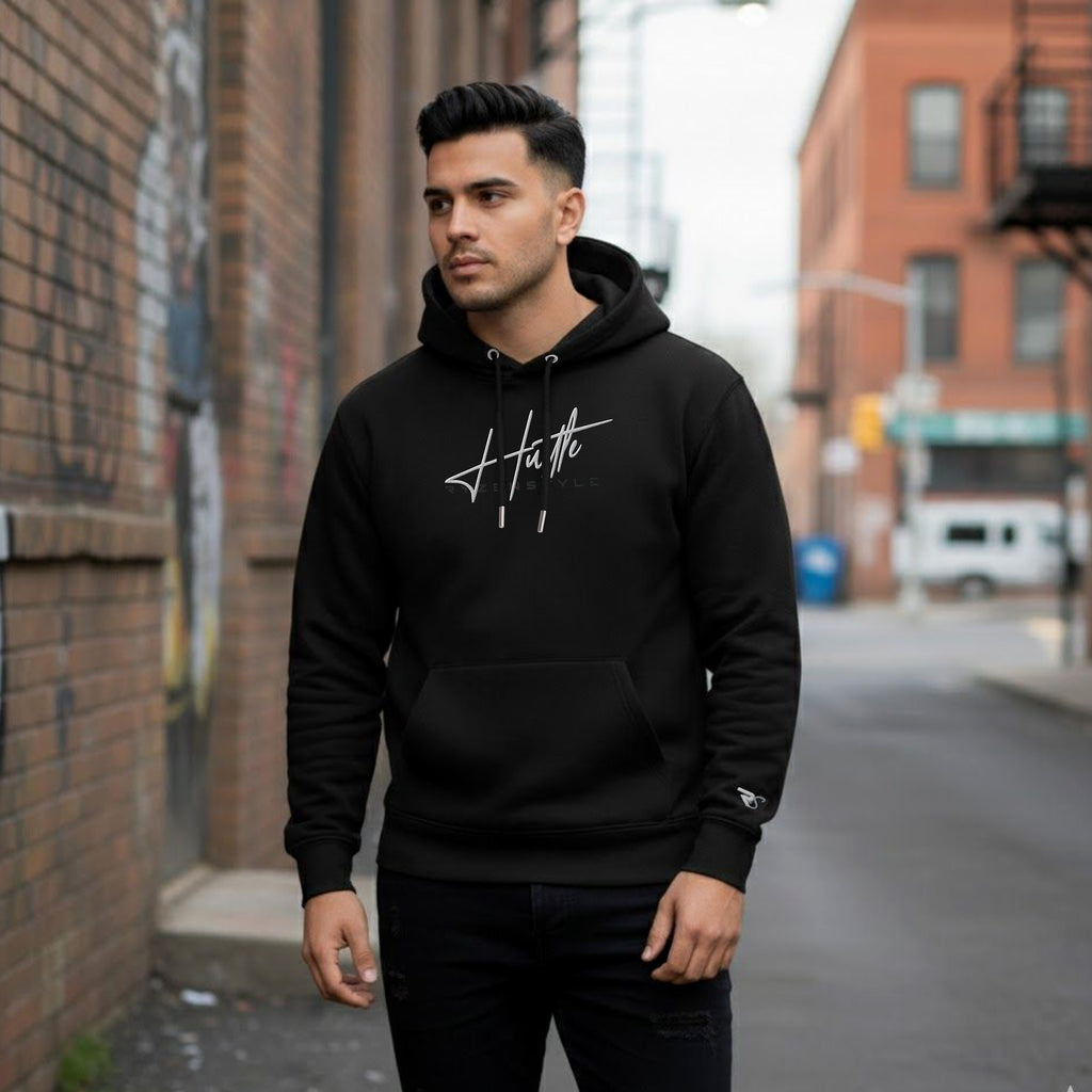 ECO PREMIUM HOODIE 'HUSTLE'