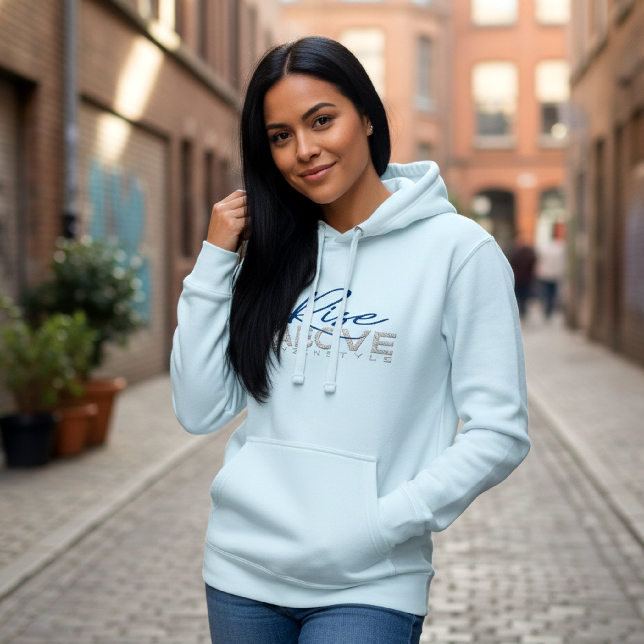 HOODIE PREMIUM 'RISE ABOVE’