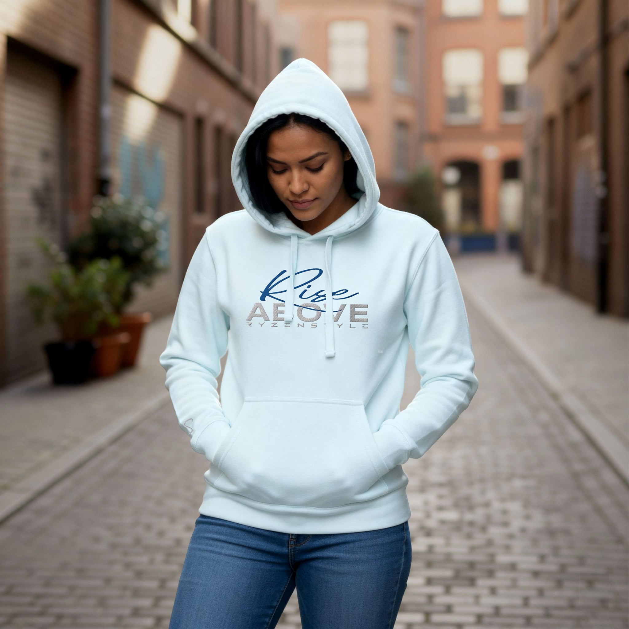 HOODIE PREMIUM 'RISE ABOVE’