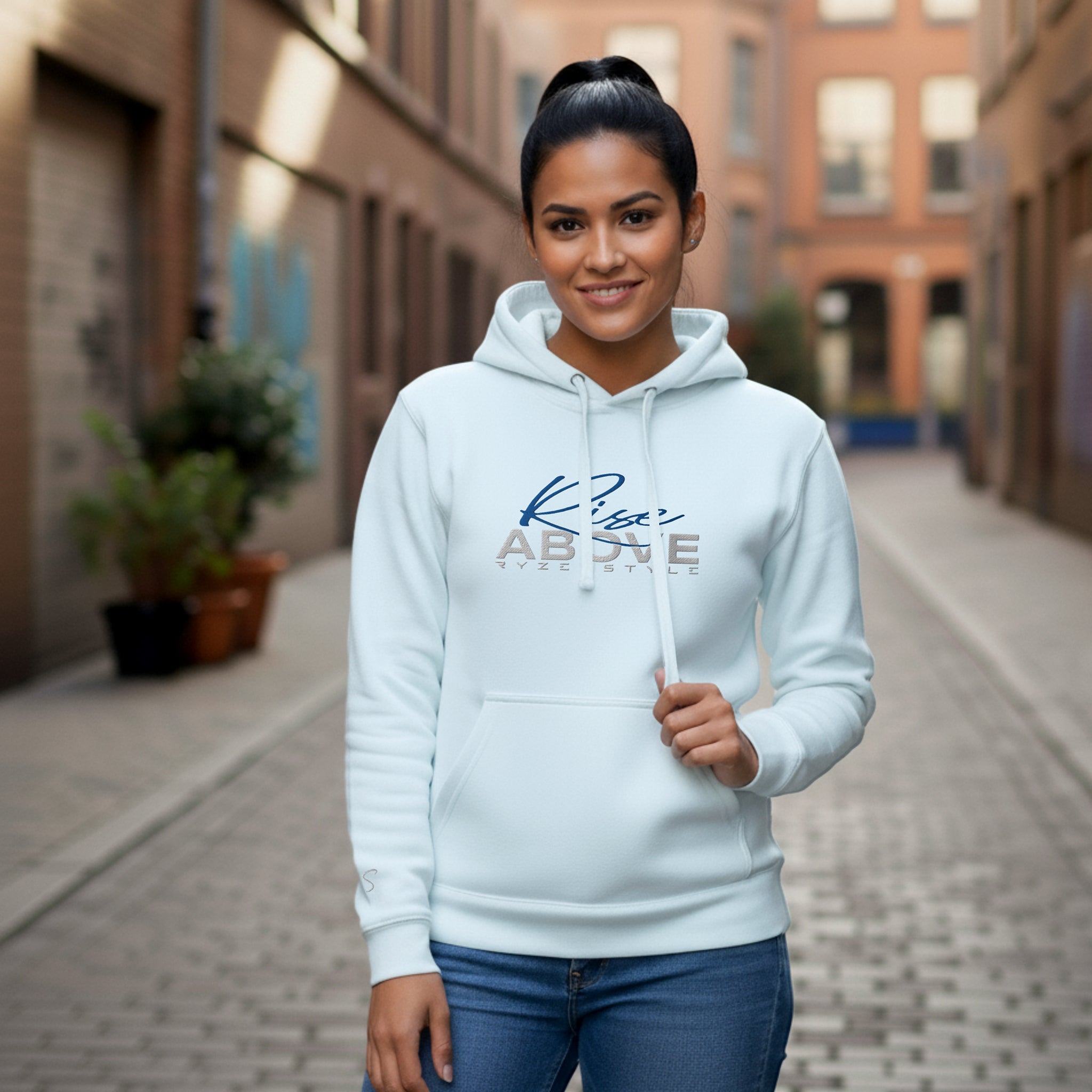 HOODIE PREMIUM 'RISE ABOVE’