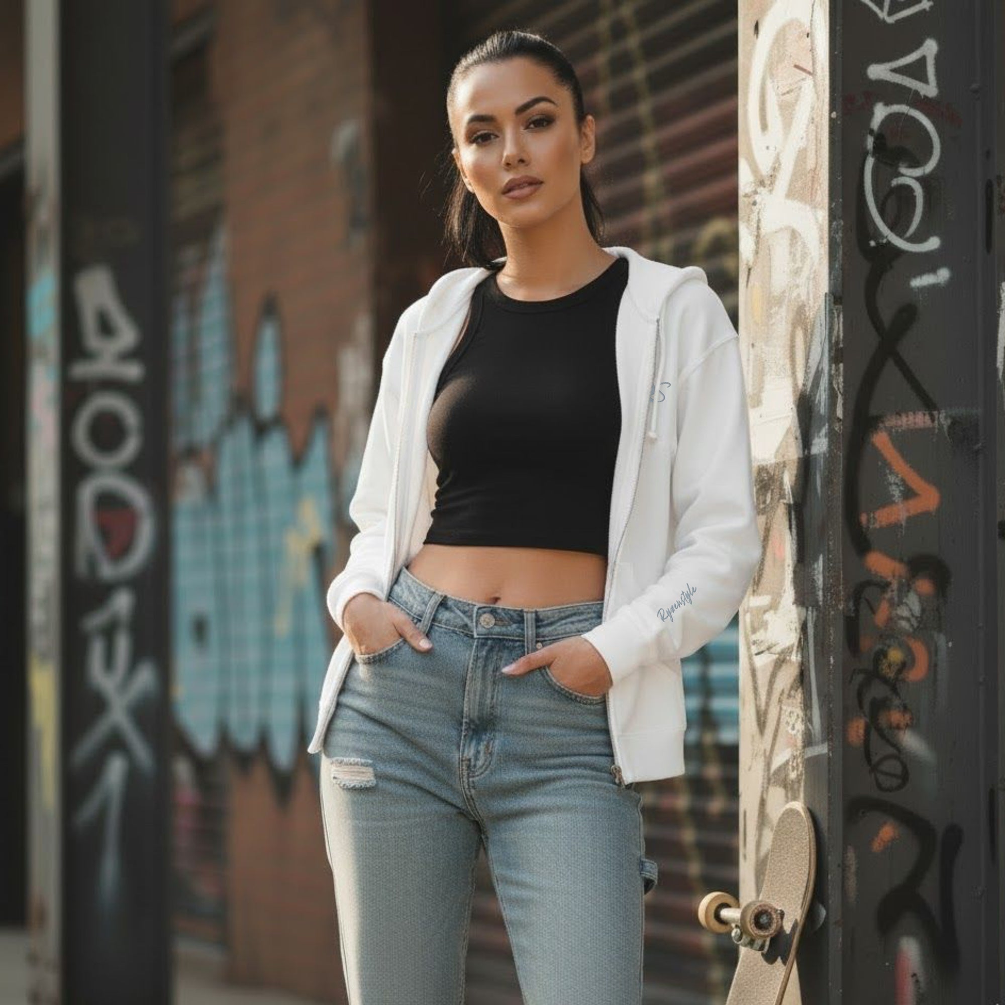 'EMPOWER MINDSET' HOODED JACKET