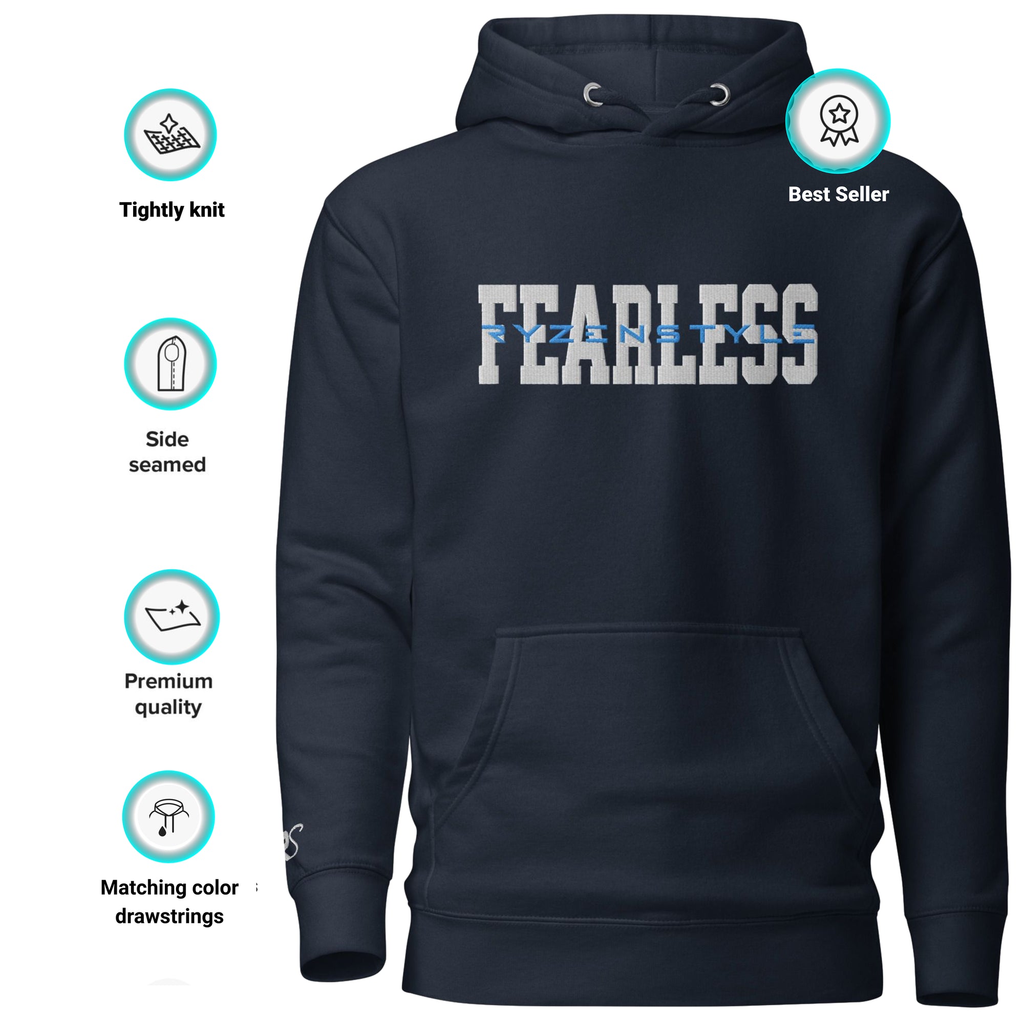 HOODIE PREMIUM 'FEARLESS’