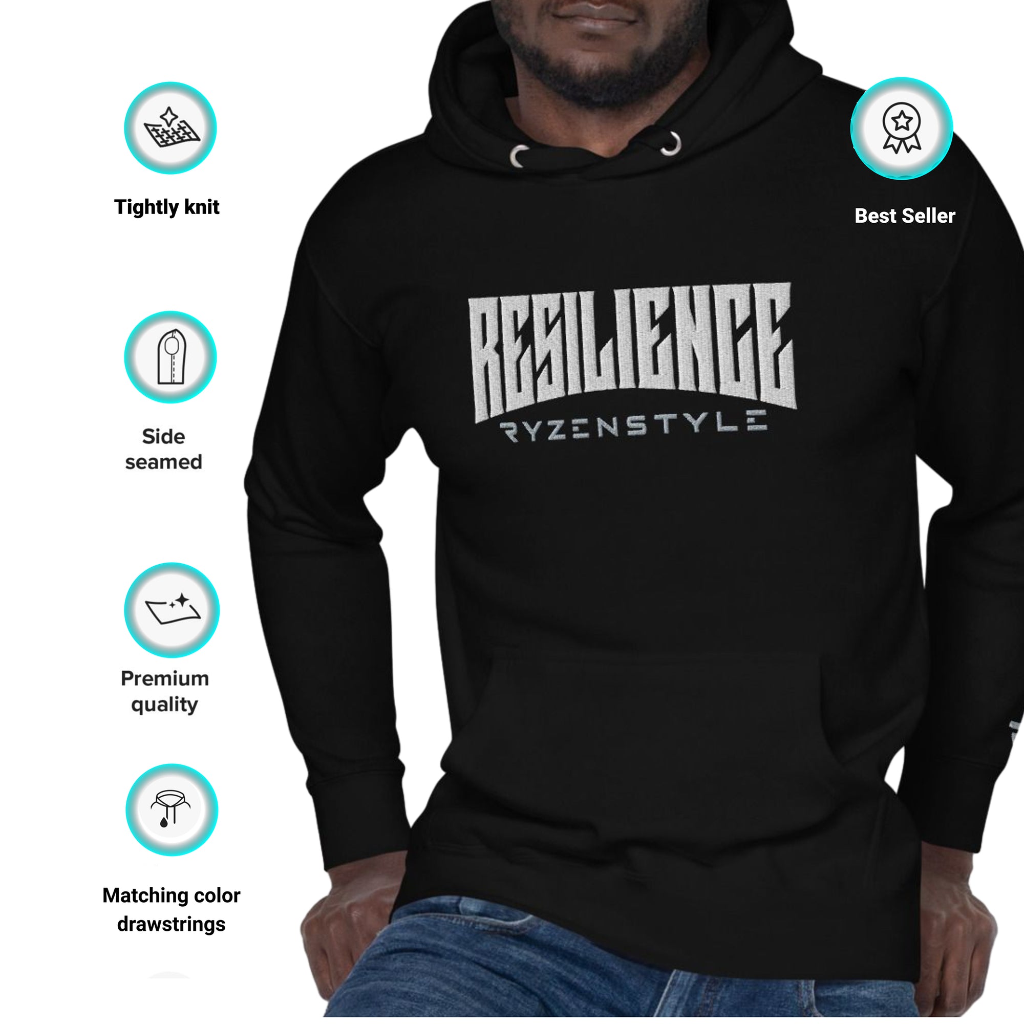 HOODIE PREMIUM 'RESILIENCE’