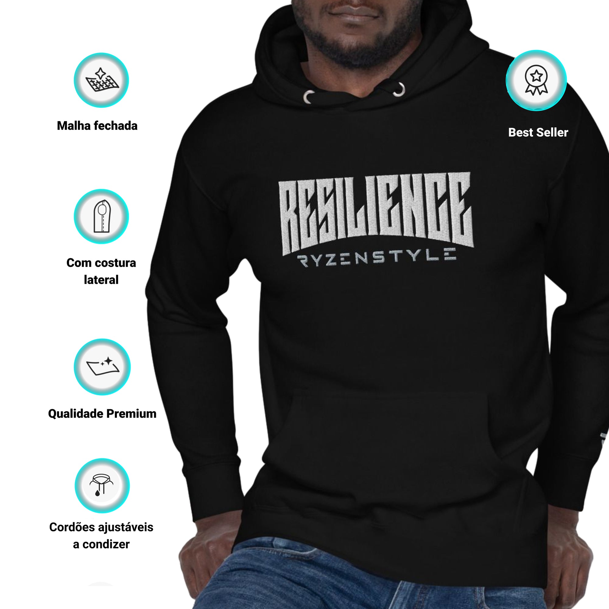 HOODIE PREMIUM 'RESILIENCE’