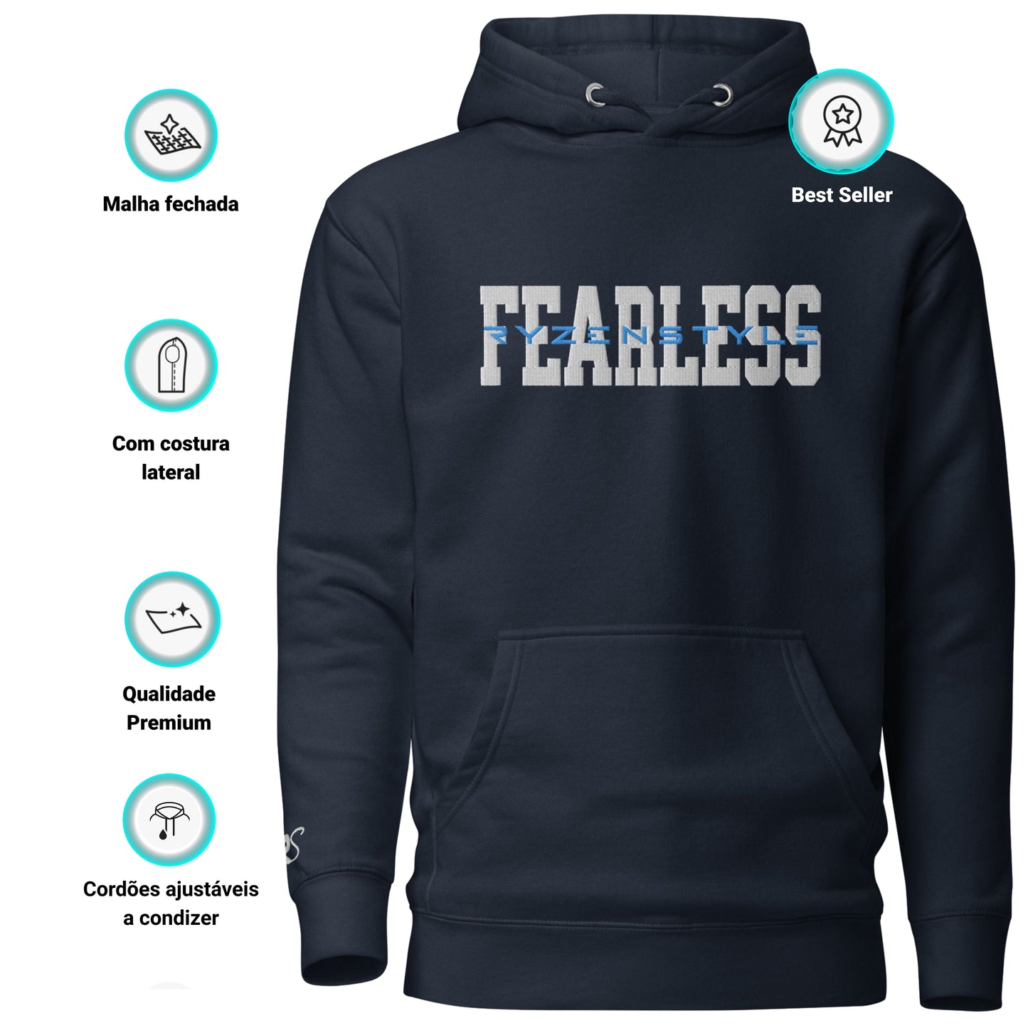 HOODIE PREMIUM ‘FEARLESS’