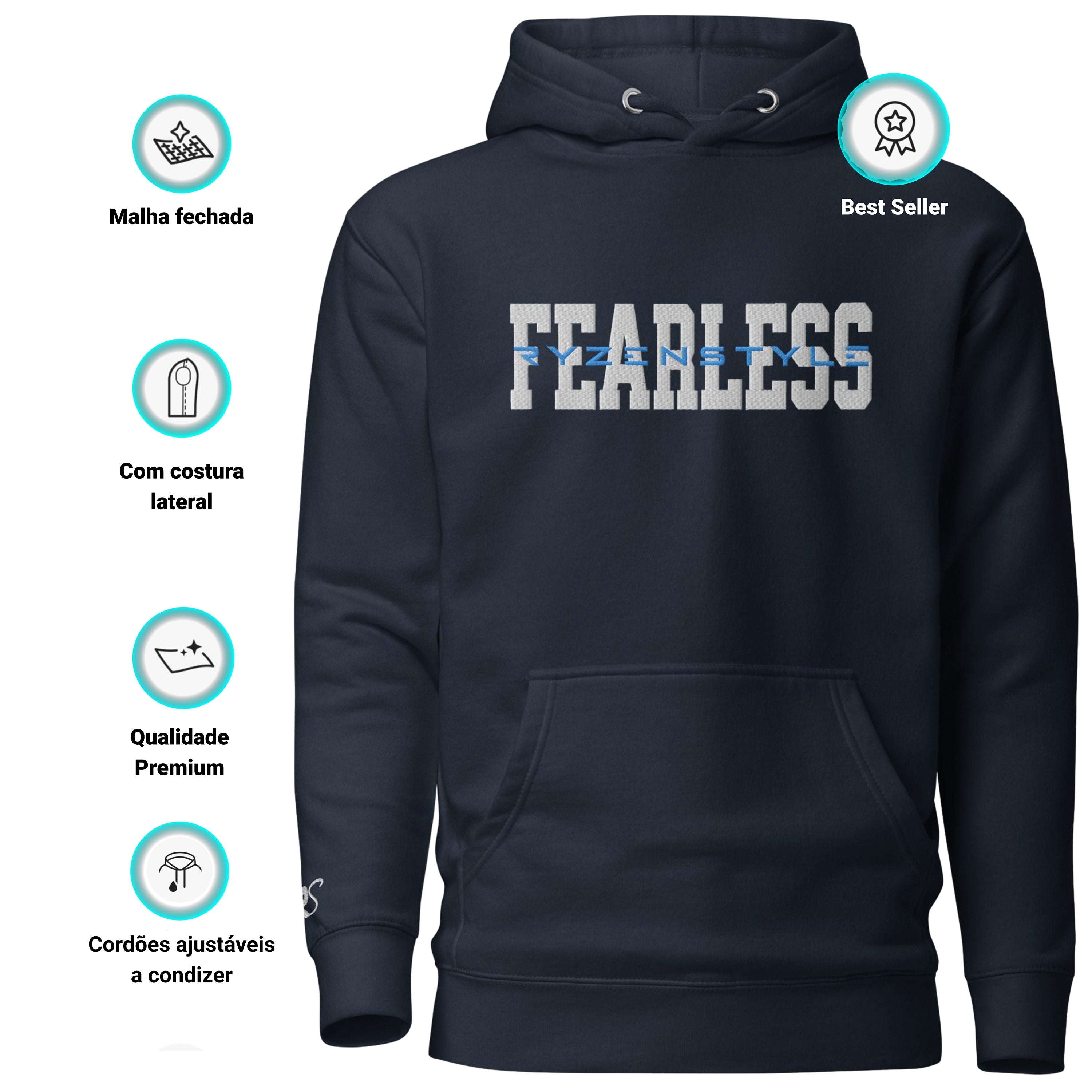 HOODIE PREMIUM 'FEARLESS’