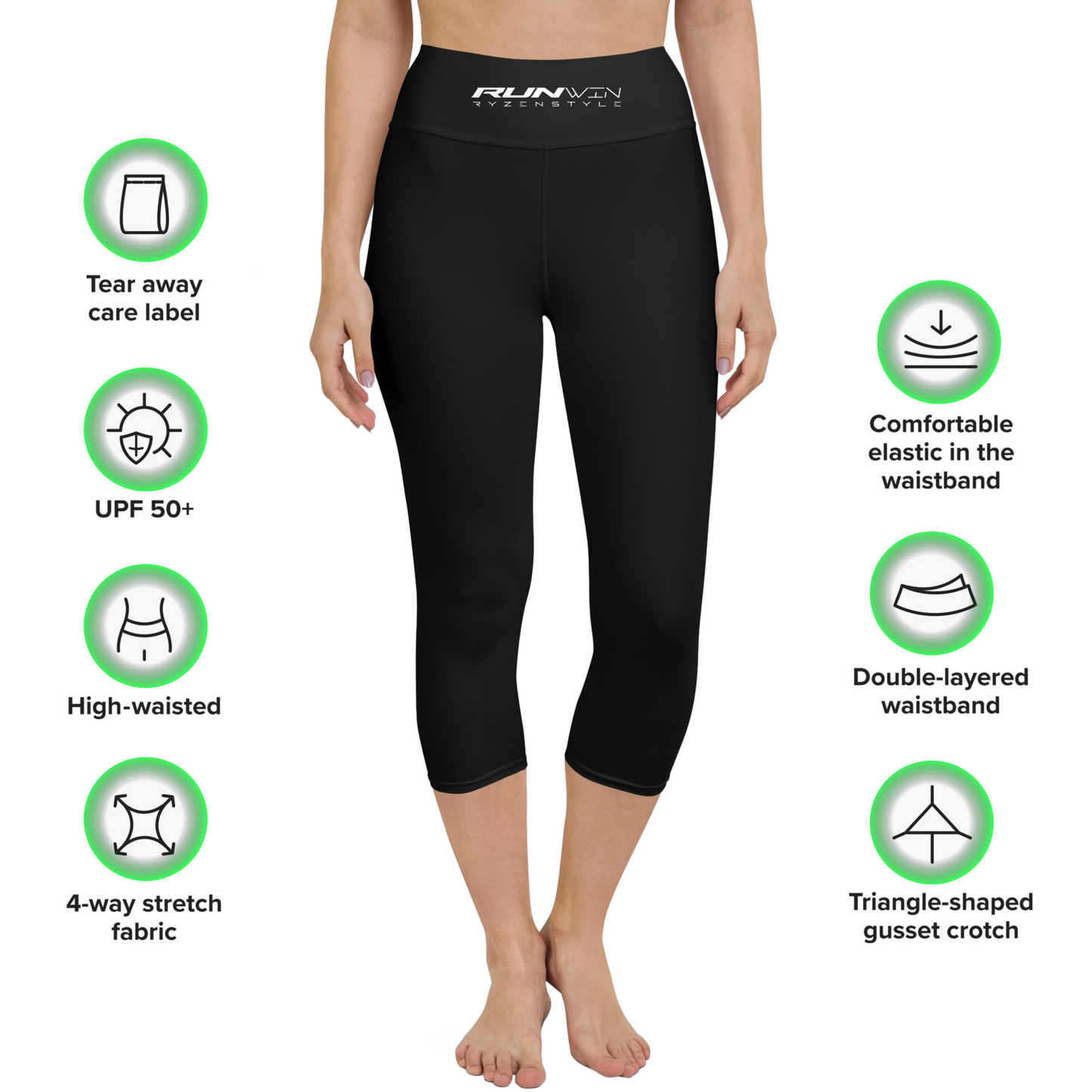 LEGGINGS CURTO ‘RUN WIN’