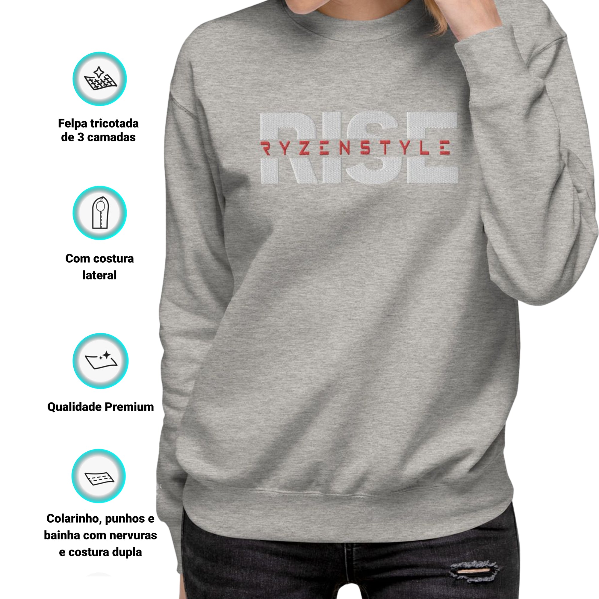 PREMIUM SWEATSHIRT 'RISE'  