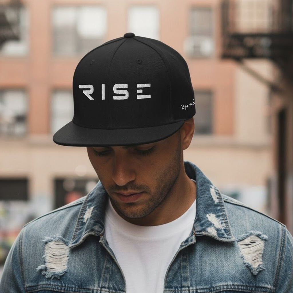 SNAPBACK CAP 'RISE' 3D Puffy