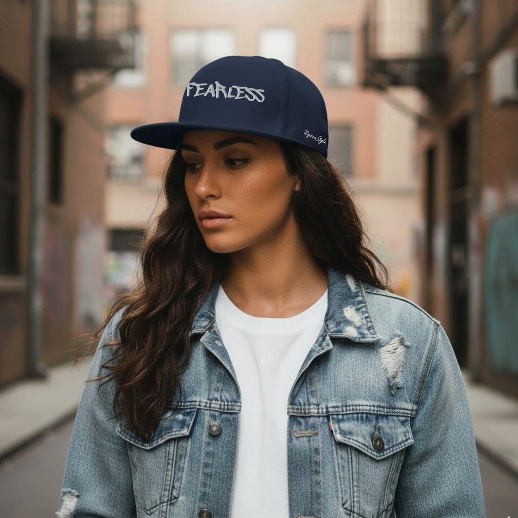 SNAPBACK CAP 'FEARLESS' 3D Puffy