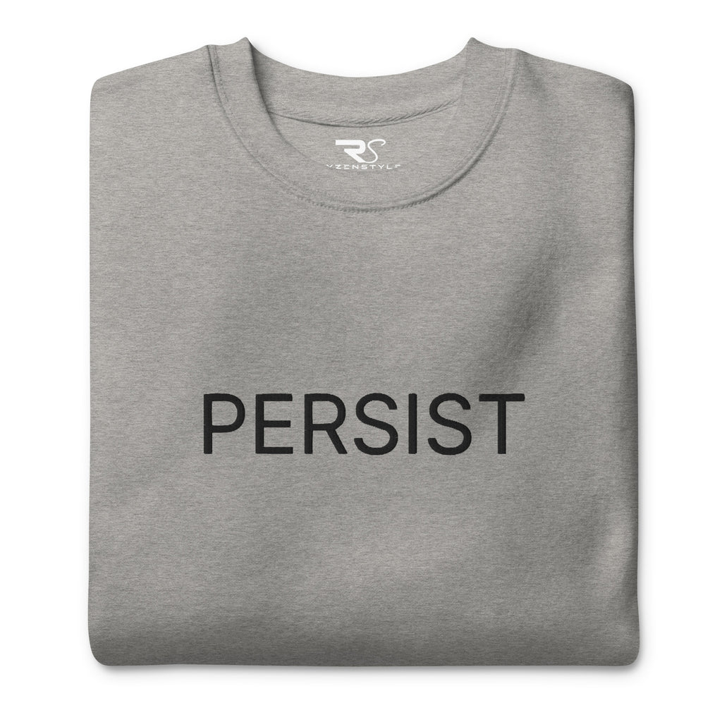 SWEATSHIRT PERSIST – STONE GRAY