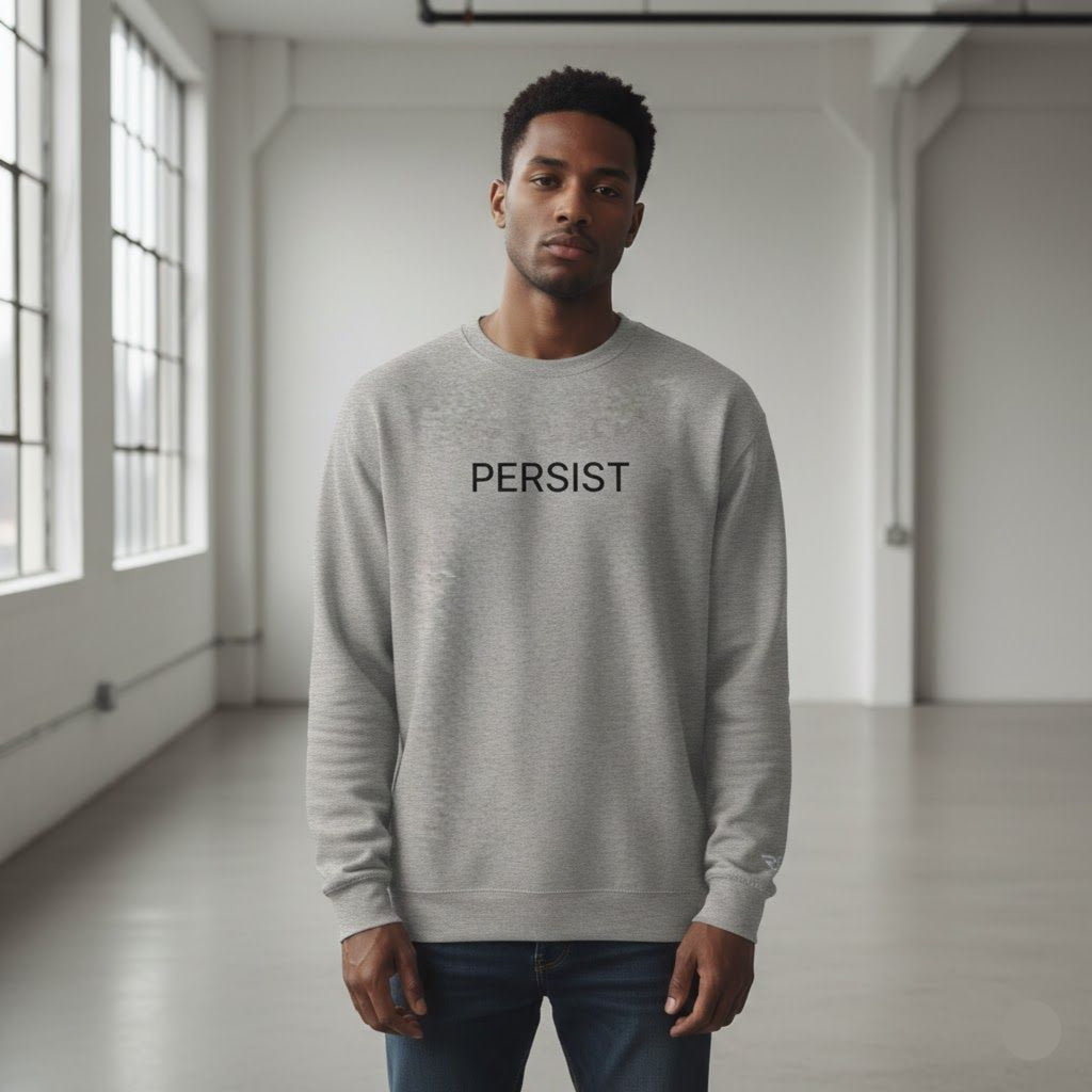 SWEATSHIRT PERSIST – STONE GRAY