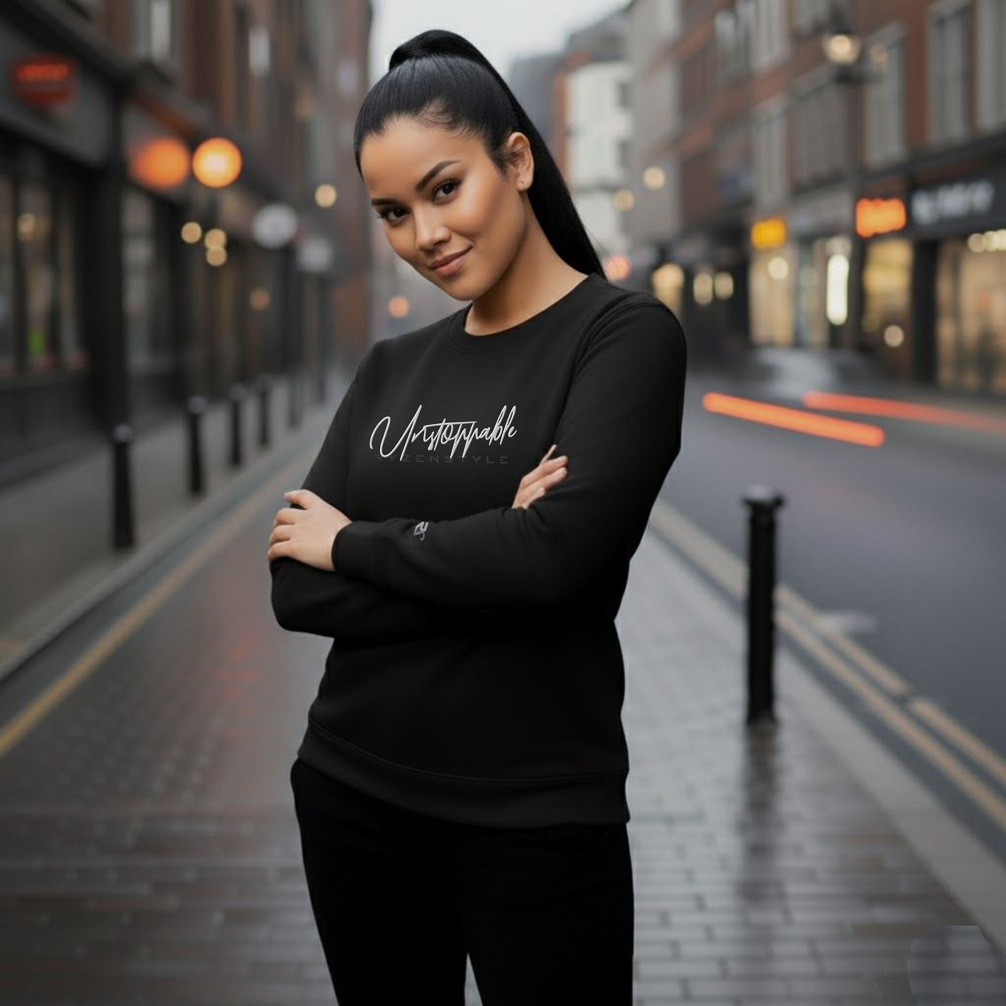 ECO PREMIUM SWEATSHIRT 'UNSTOPPABLE'