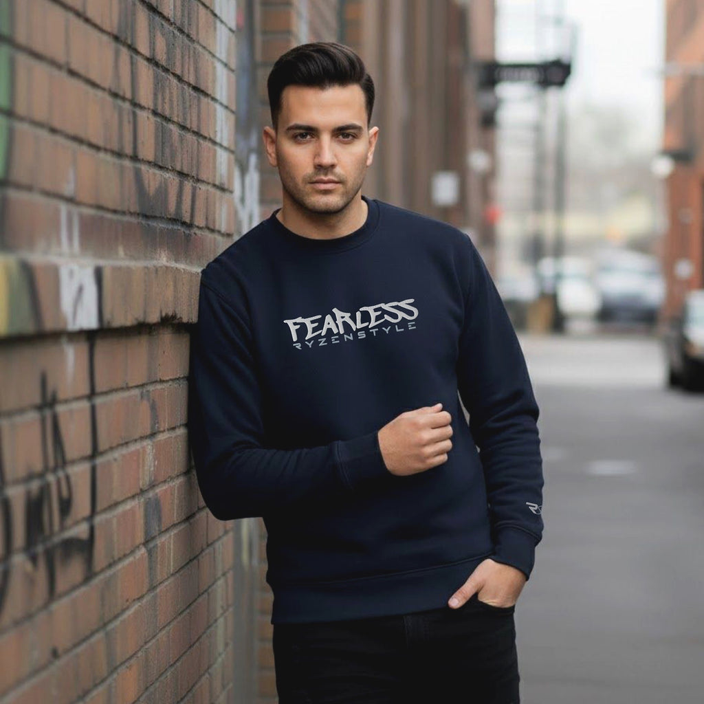 ECO PREMIUM SWEATSHIRT 'FEARLESS'