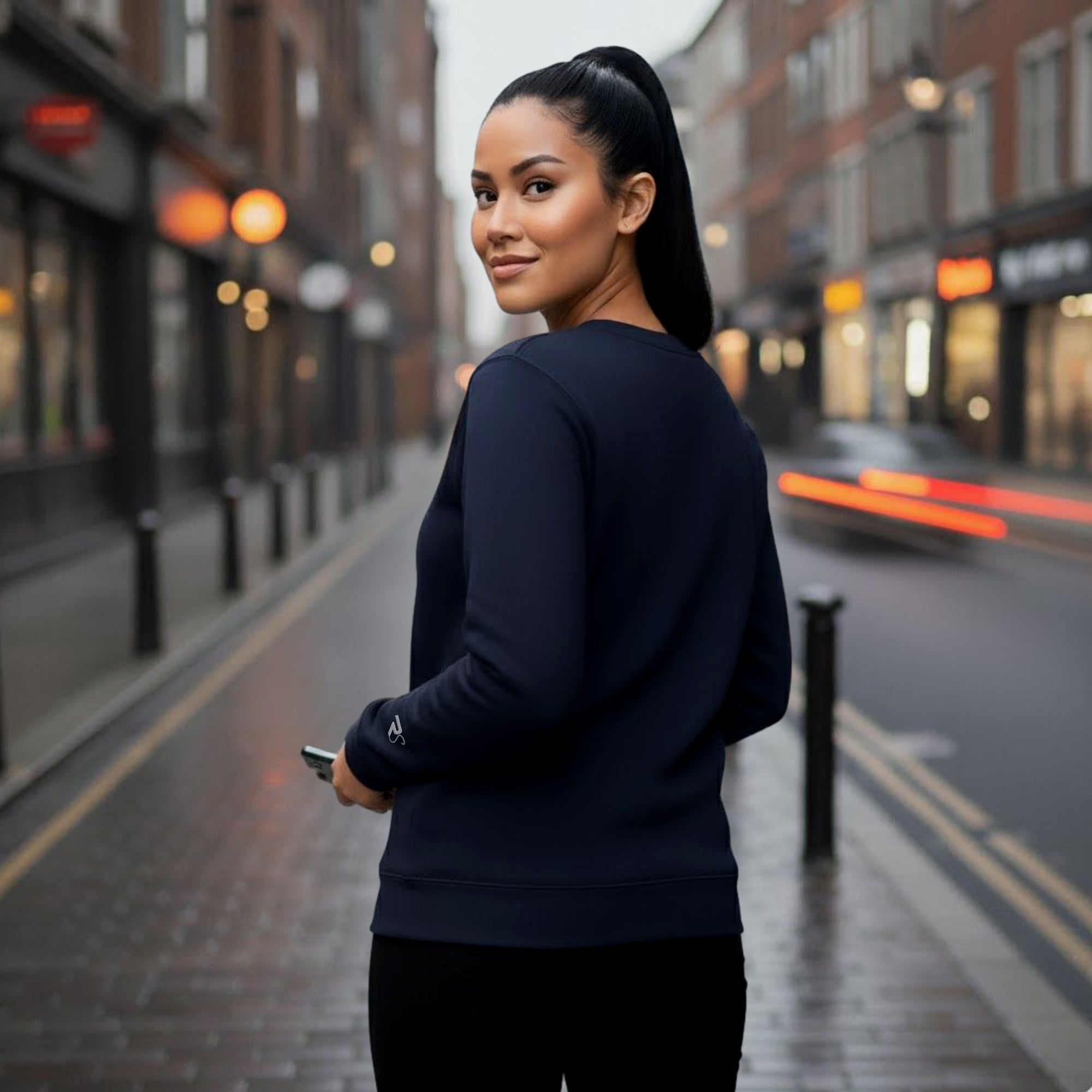 ECO PREMIUM SWEATSHIRT 'FEARLESS'