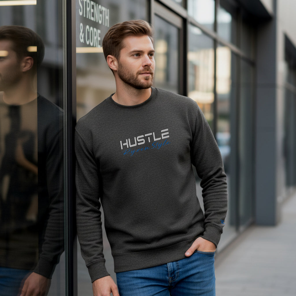 SWEATSHIRT PREMIUM 'HUSTLE'