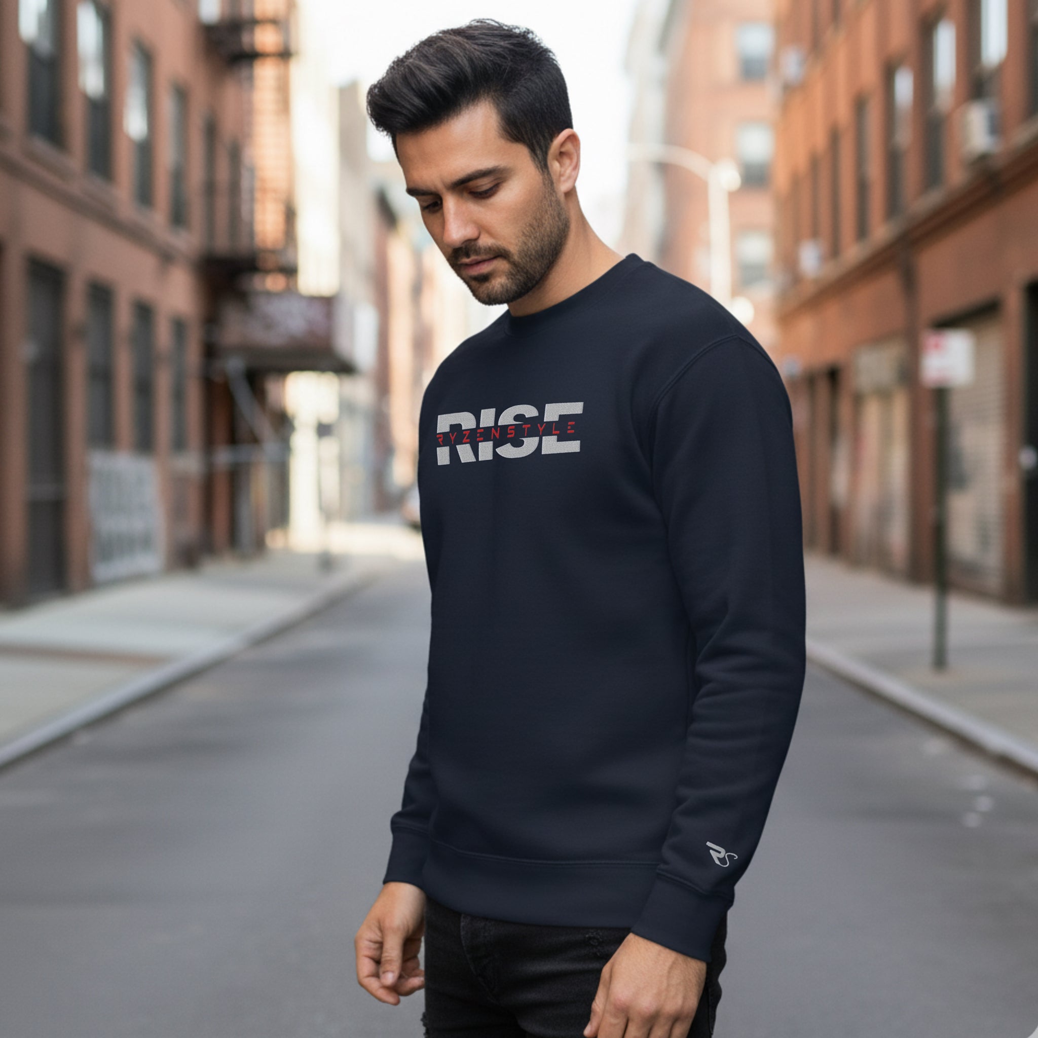 SWEATSHIRT PREMIUM 'RISE'