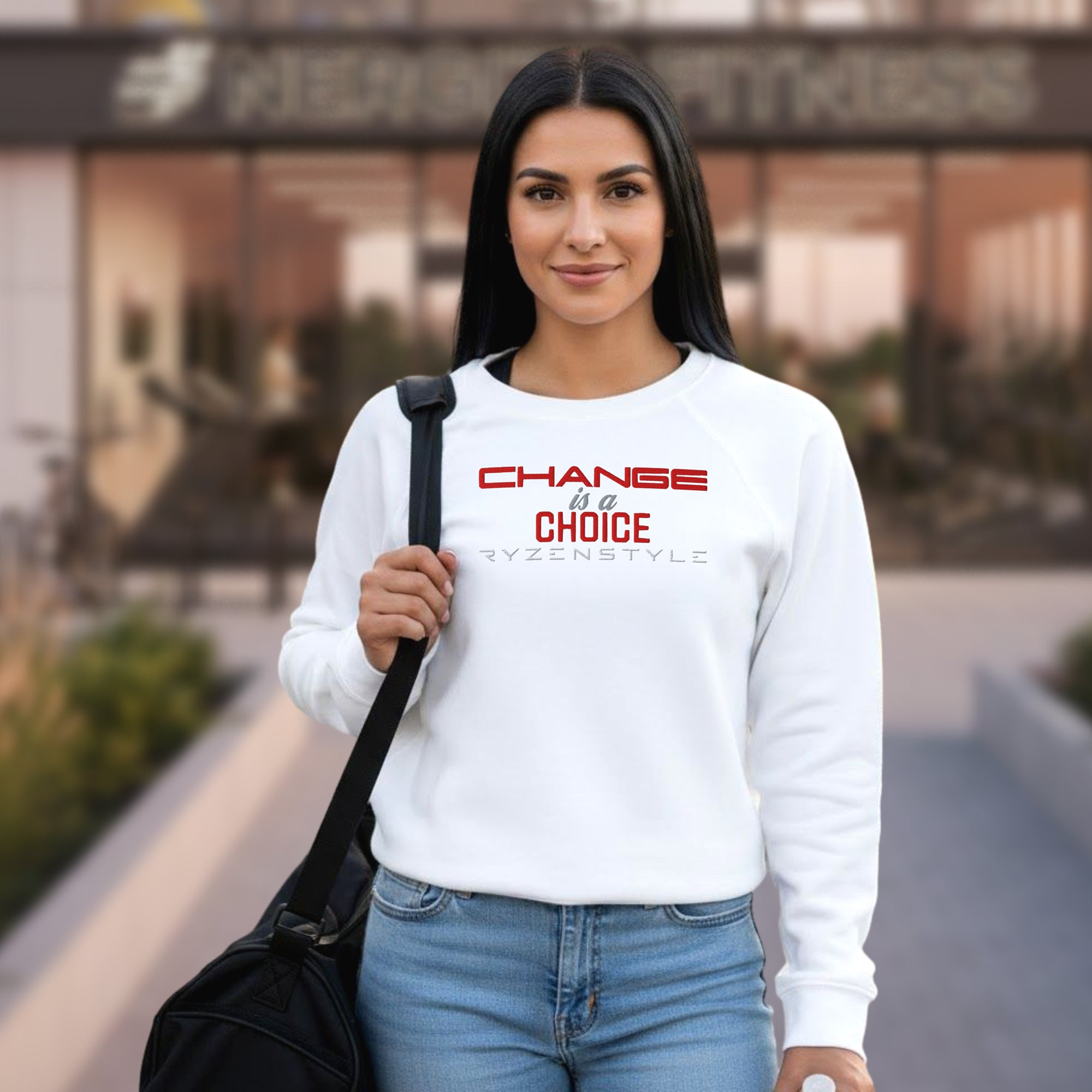 SWEATSHIRT 'CHANGE IS A CHOICE’