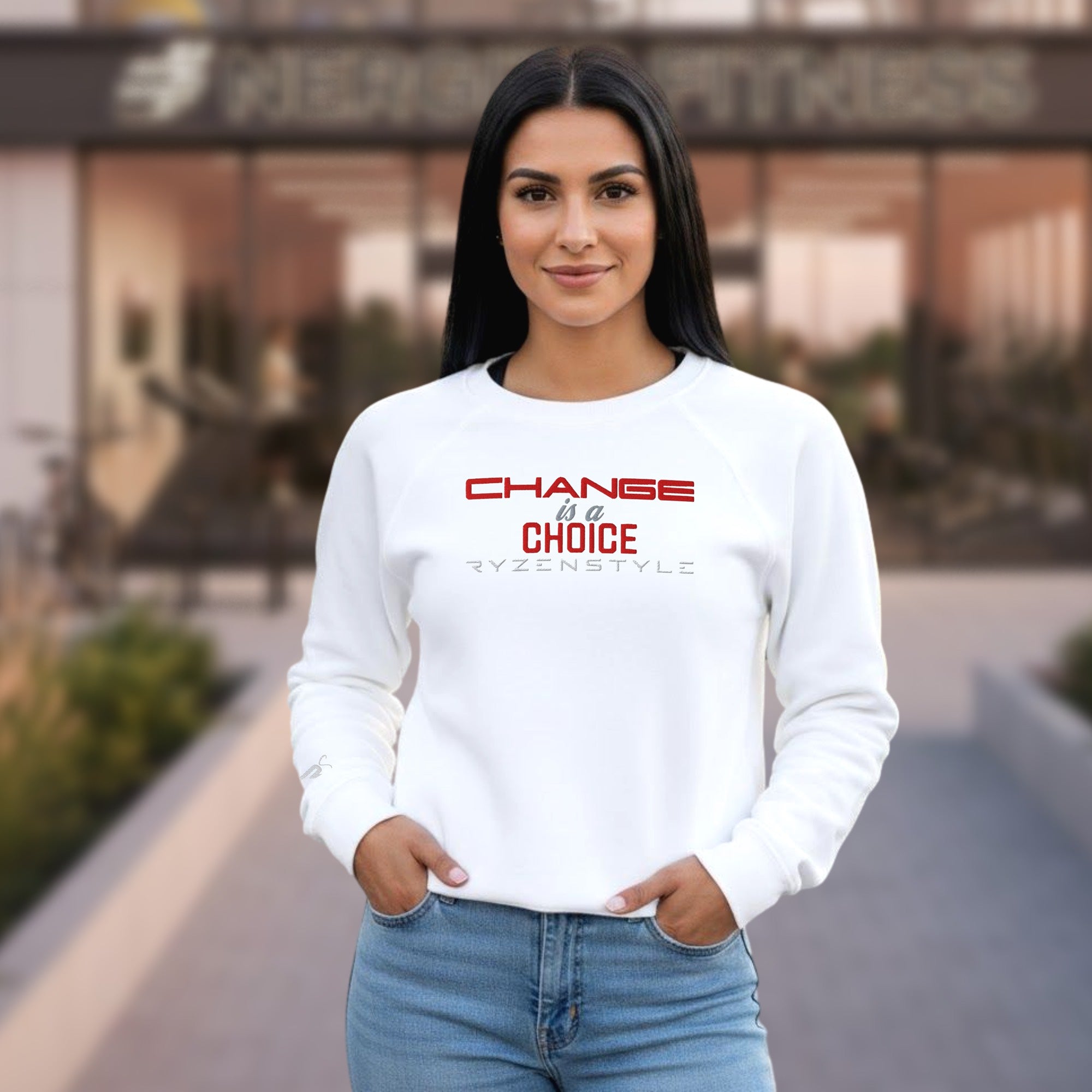 SWEATSHIRT 'CHANGE IS A CHOICE’