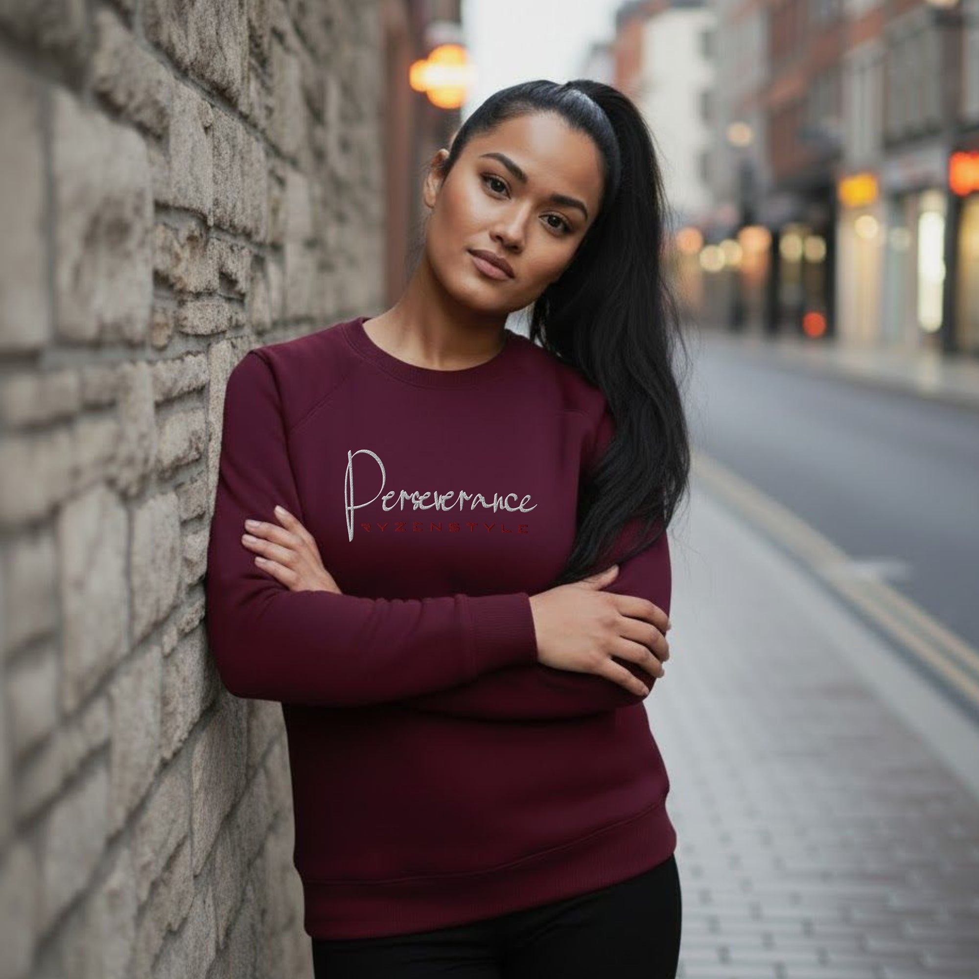 ECO SWEATSHIRT 'PERSEVERANCE'