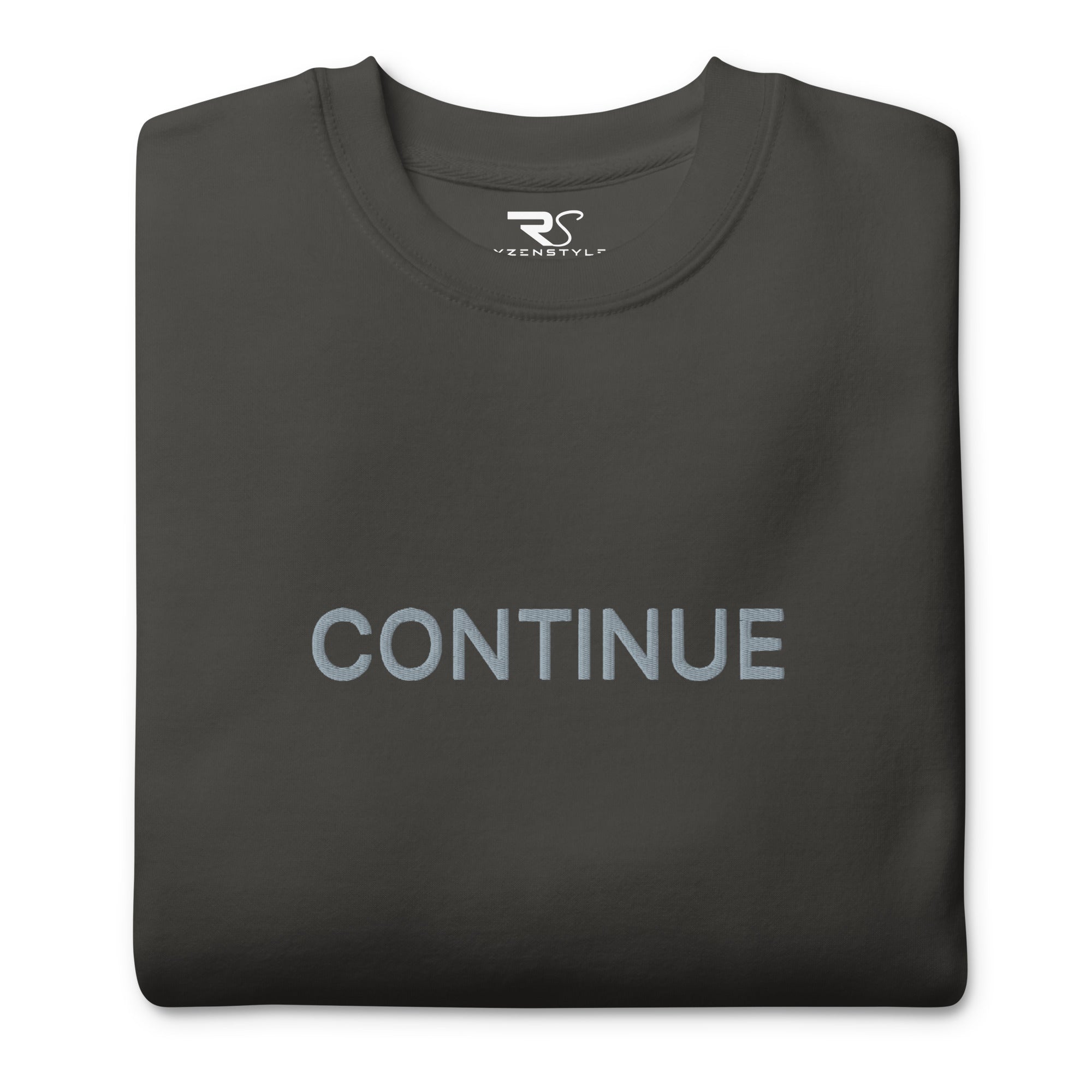 SWEATSHIRT CONTINUE – PRETO VINTAGE