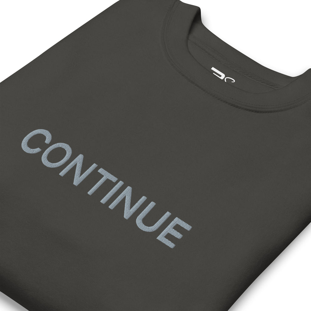SWEATSHIRT CONTINUE – PRETO VINTAGE