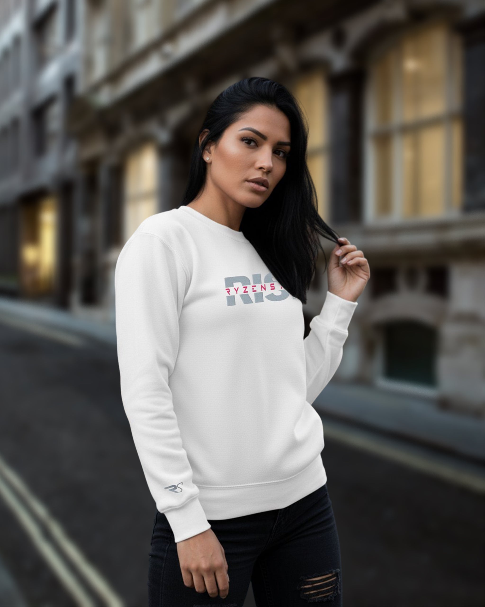 SWEATSHIRT PREMIUM 'RISE'