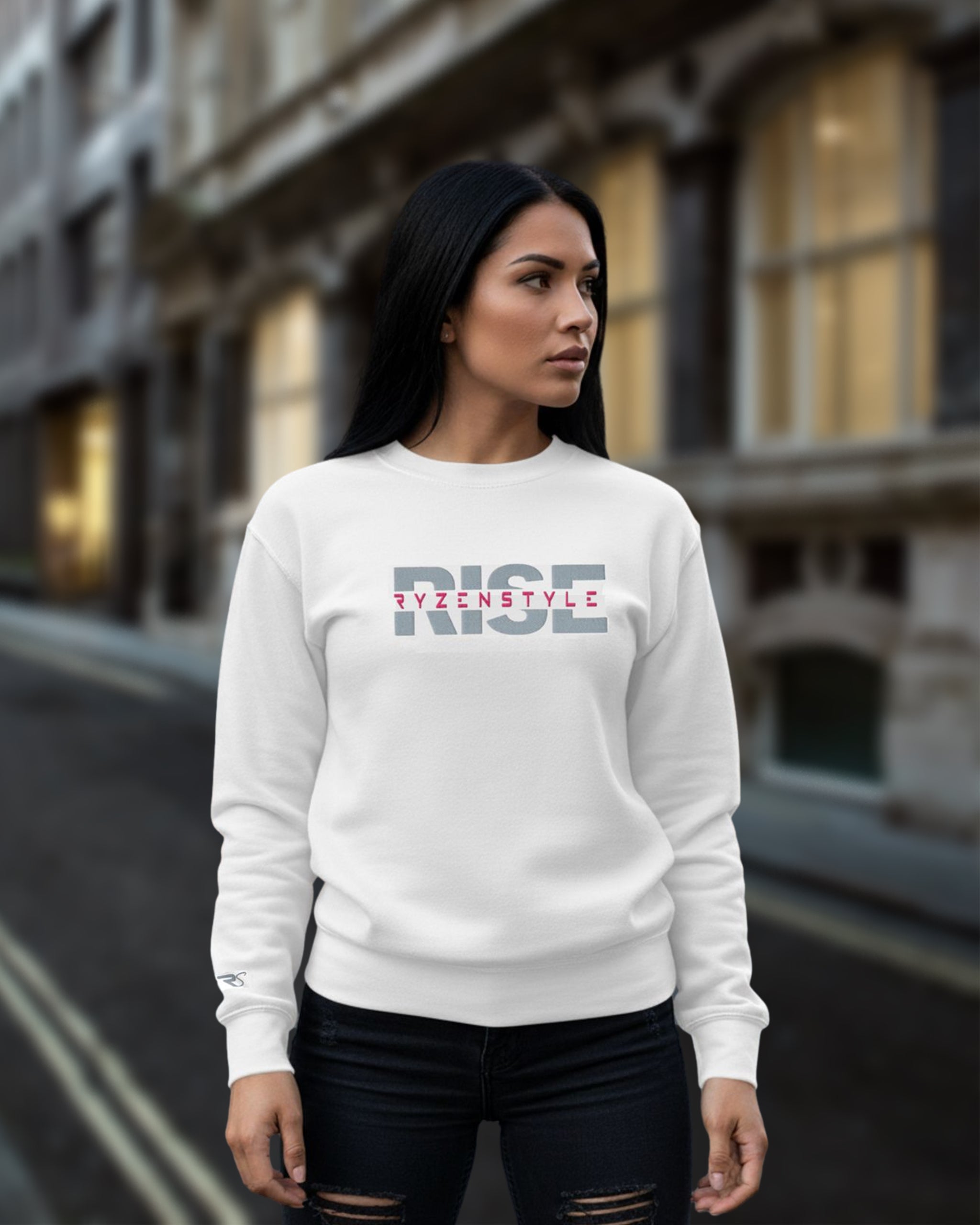 SWEATSHIRT PREMIUM 'RISE'