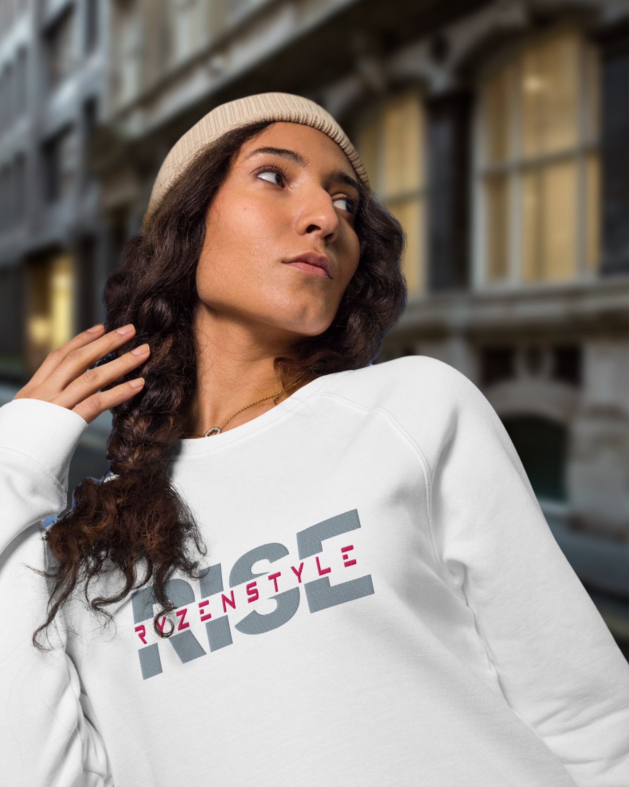 SWEATSHIRT PREMIUM 'RISE'