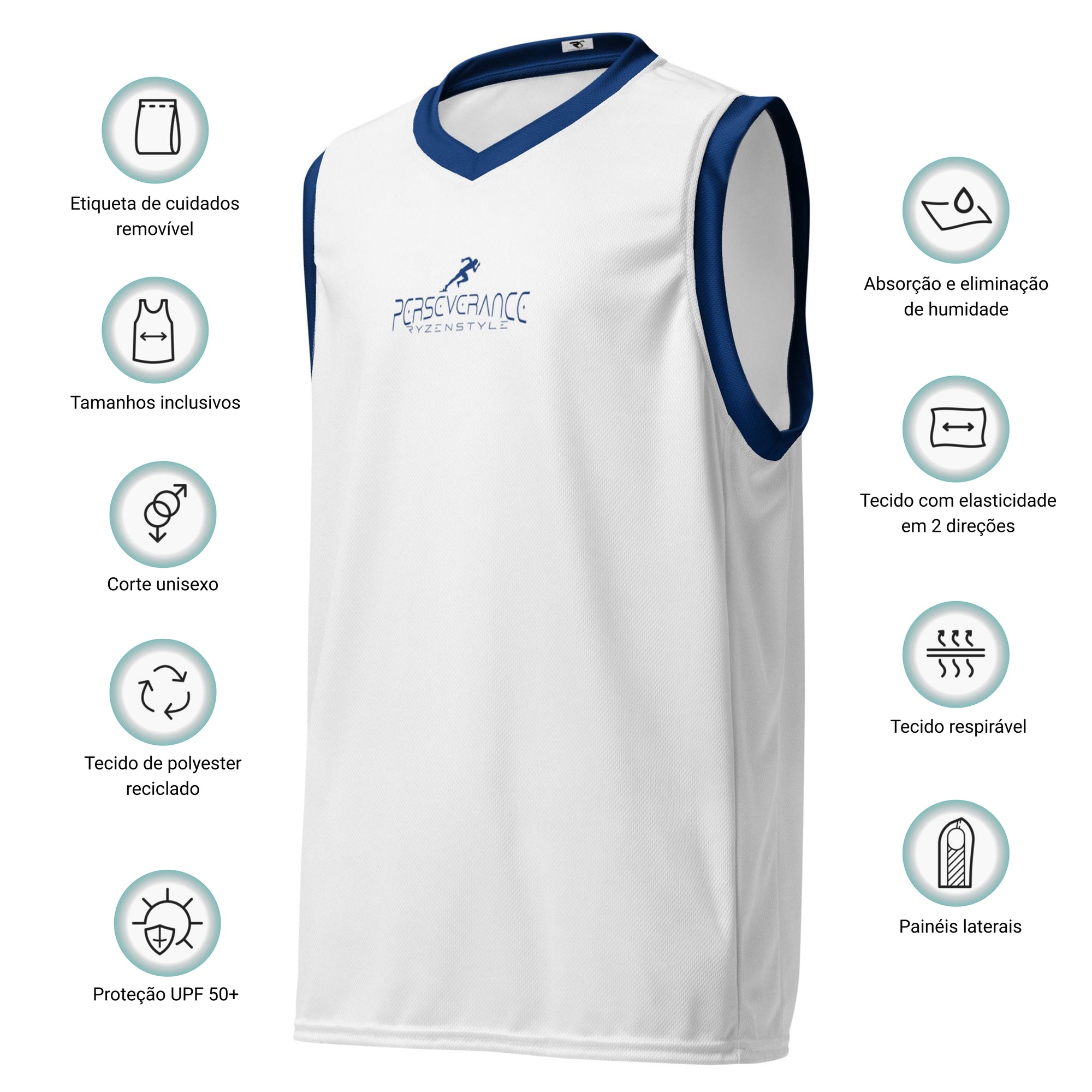 T-SHIRT BASKETBALL 'PERSEVERANCE'