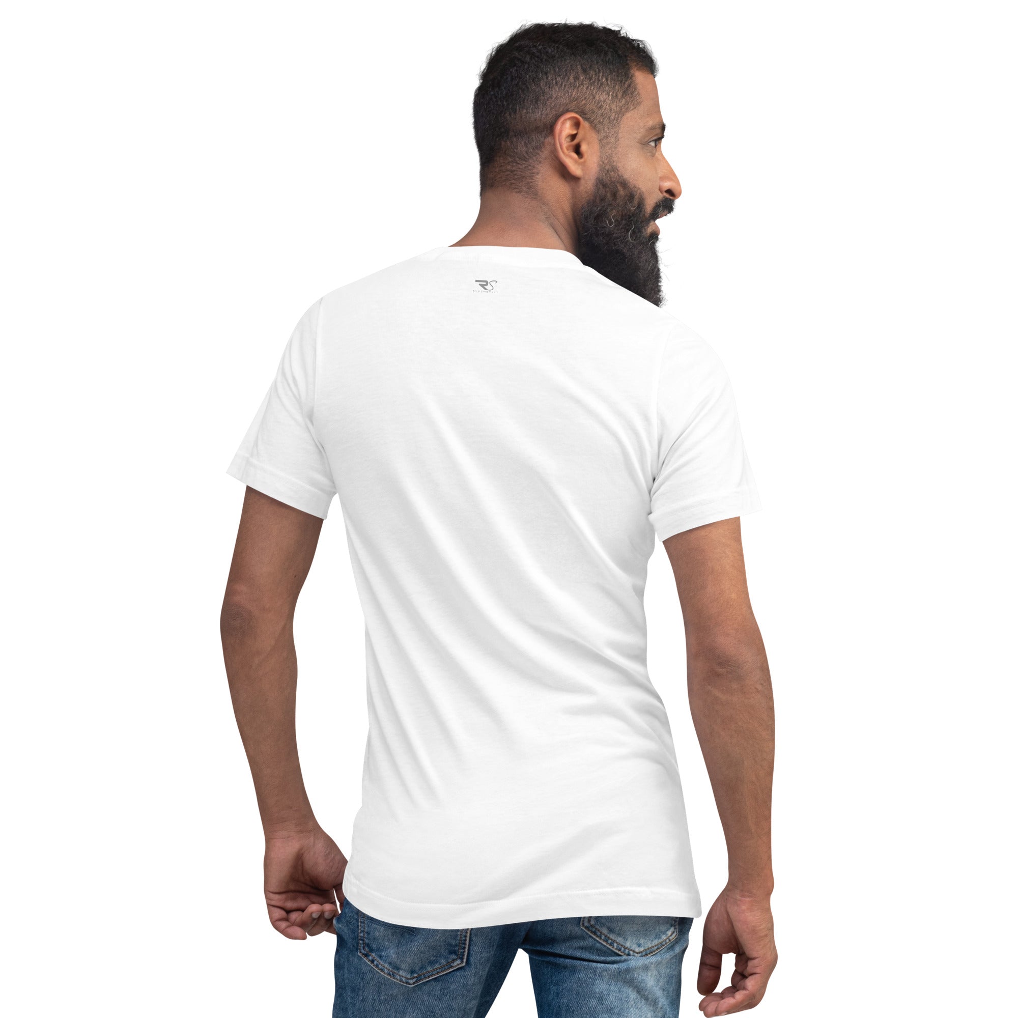 T-SHIRT GOLA V 'FEARLESS'