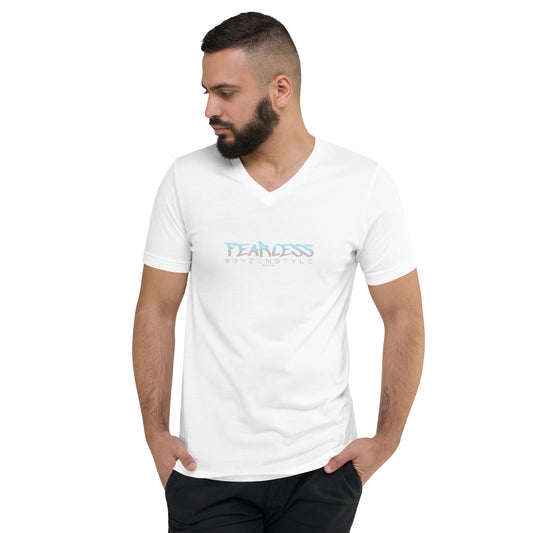 T-SHIRT GOLA V 'FEARLESS'