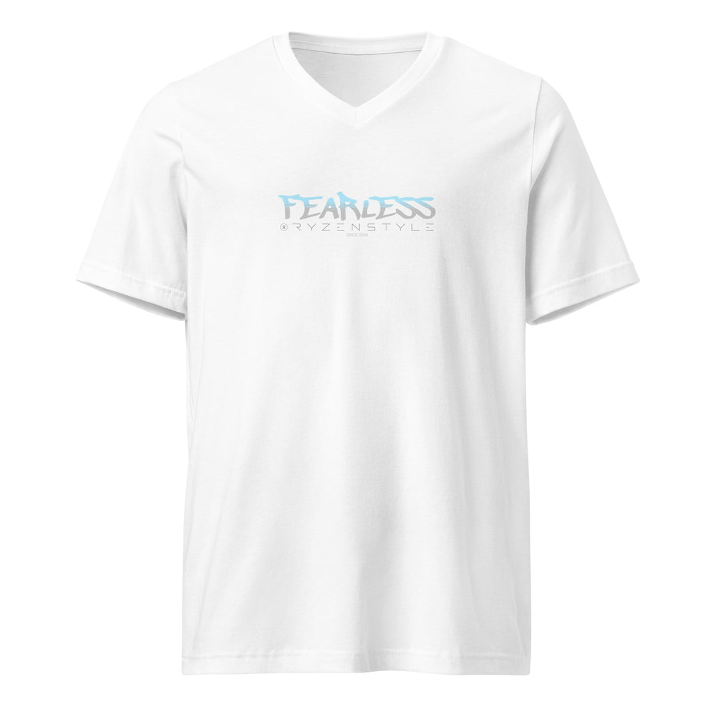 T-SHIRT GOLA V 'FEARLESS'