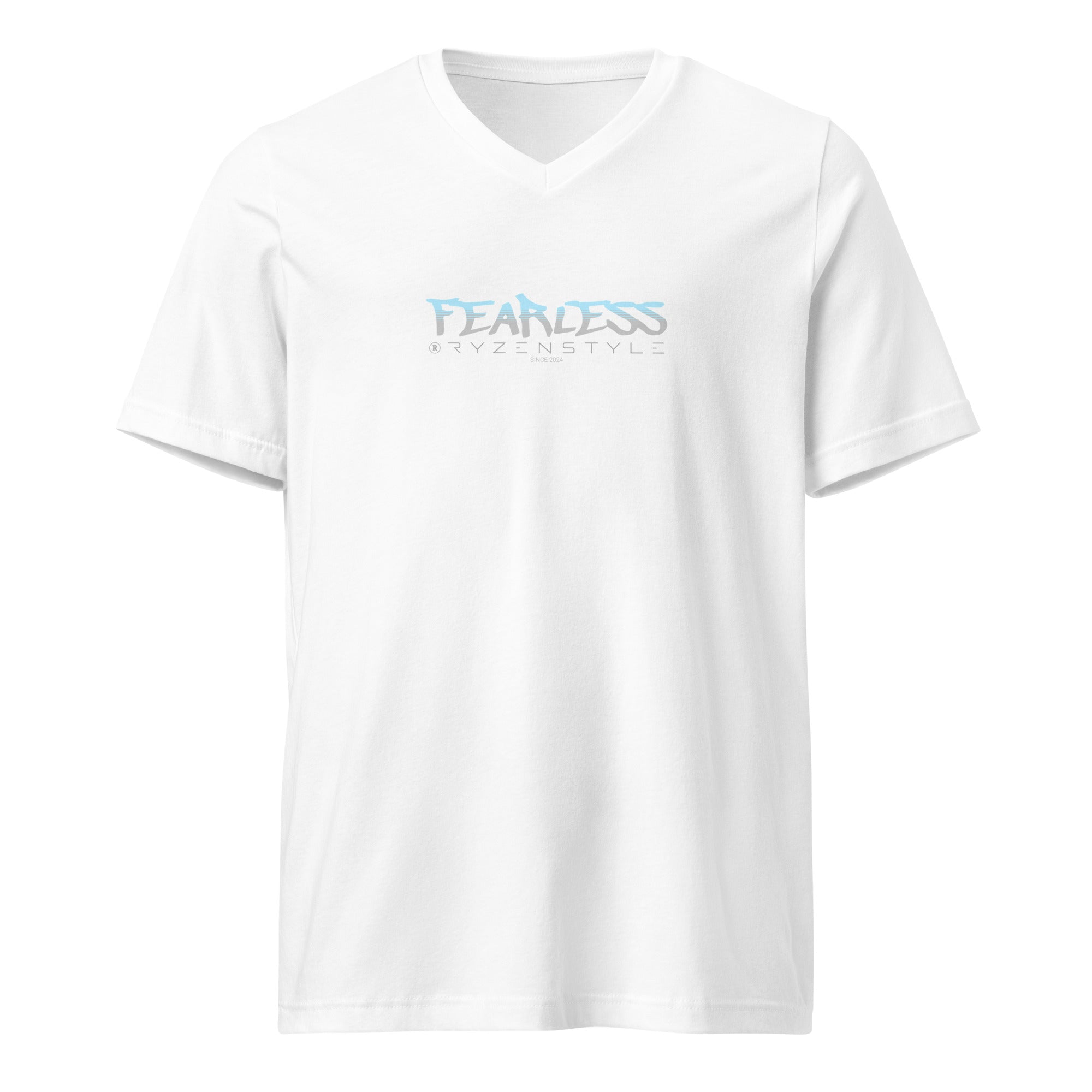 T-SHIRT GOLA V 'FEARLESS'