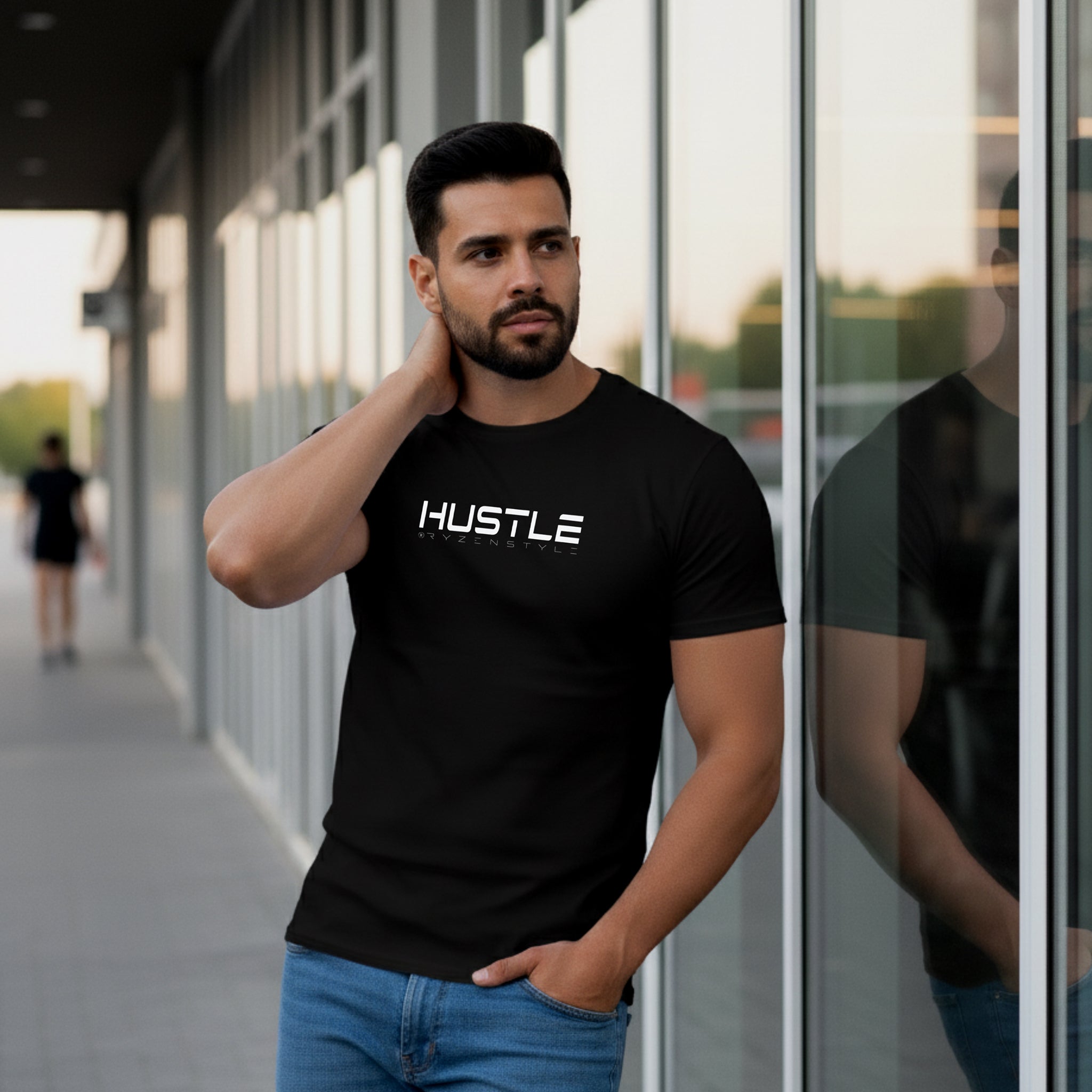 T-SHIRT PREMIUM ‘HUSTLE’