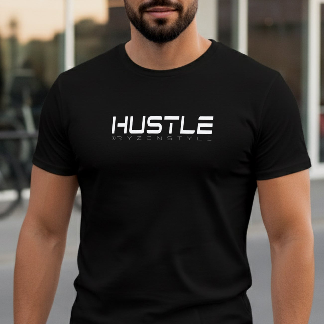 T-SHIRT PREMIUM ‘HUSTLE’