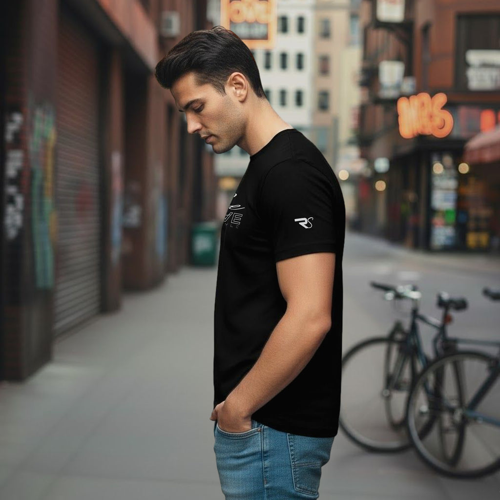 T-SHIRT 'RISE ABOVE'