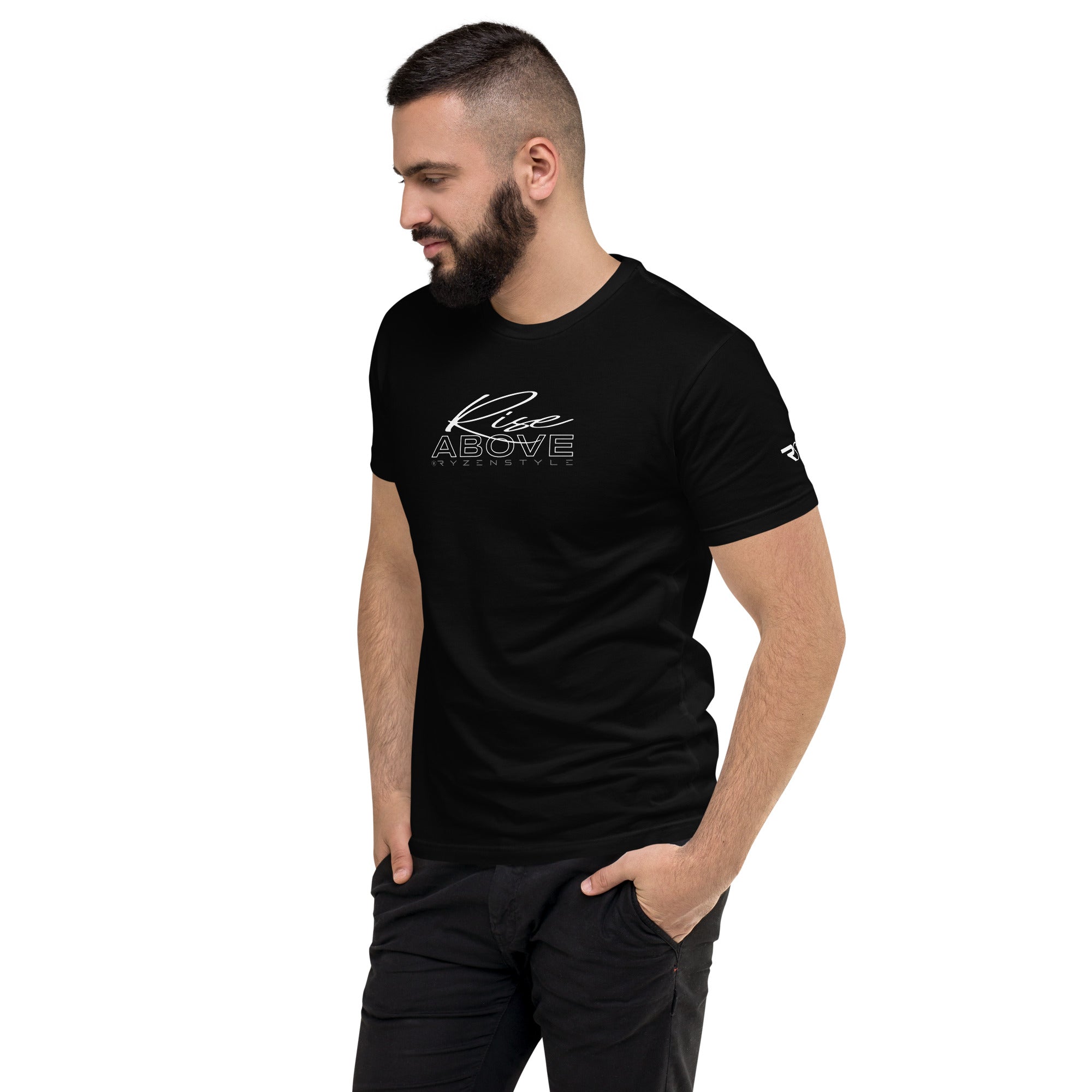 T-SHIRT 'RISE ABOVE'